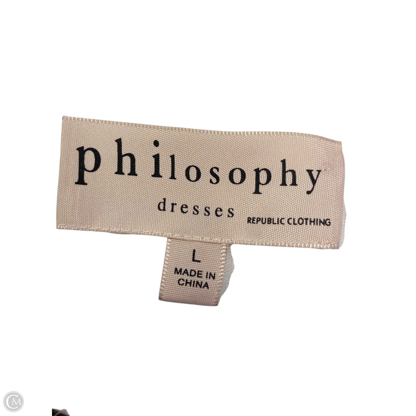Dress Casual Midi By Philosophy In Cream, Size: L