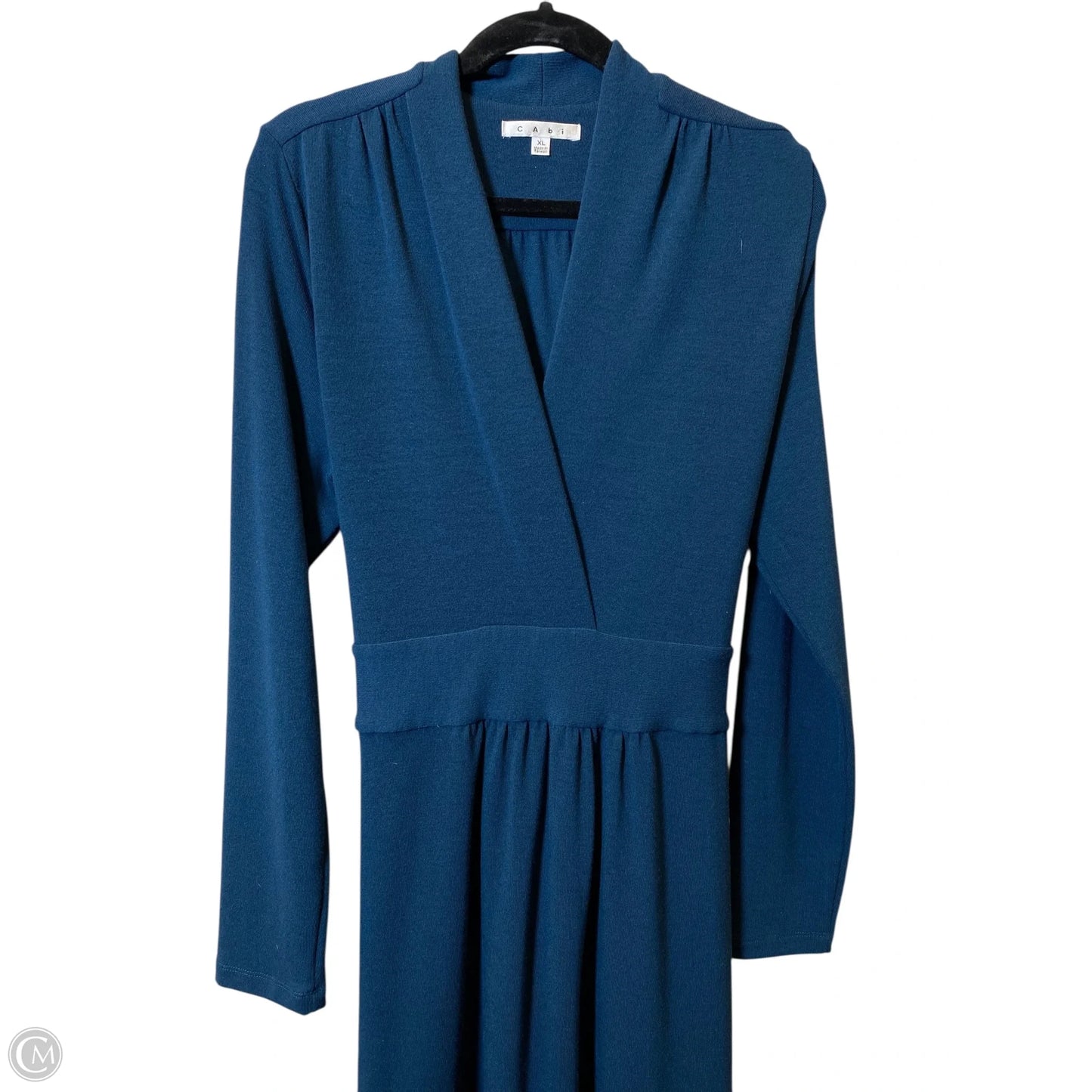 Dress Casual Midi By Cabi In Blue, Size: Xl