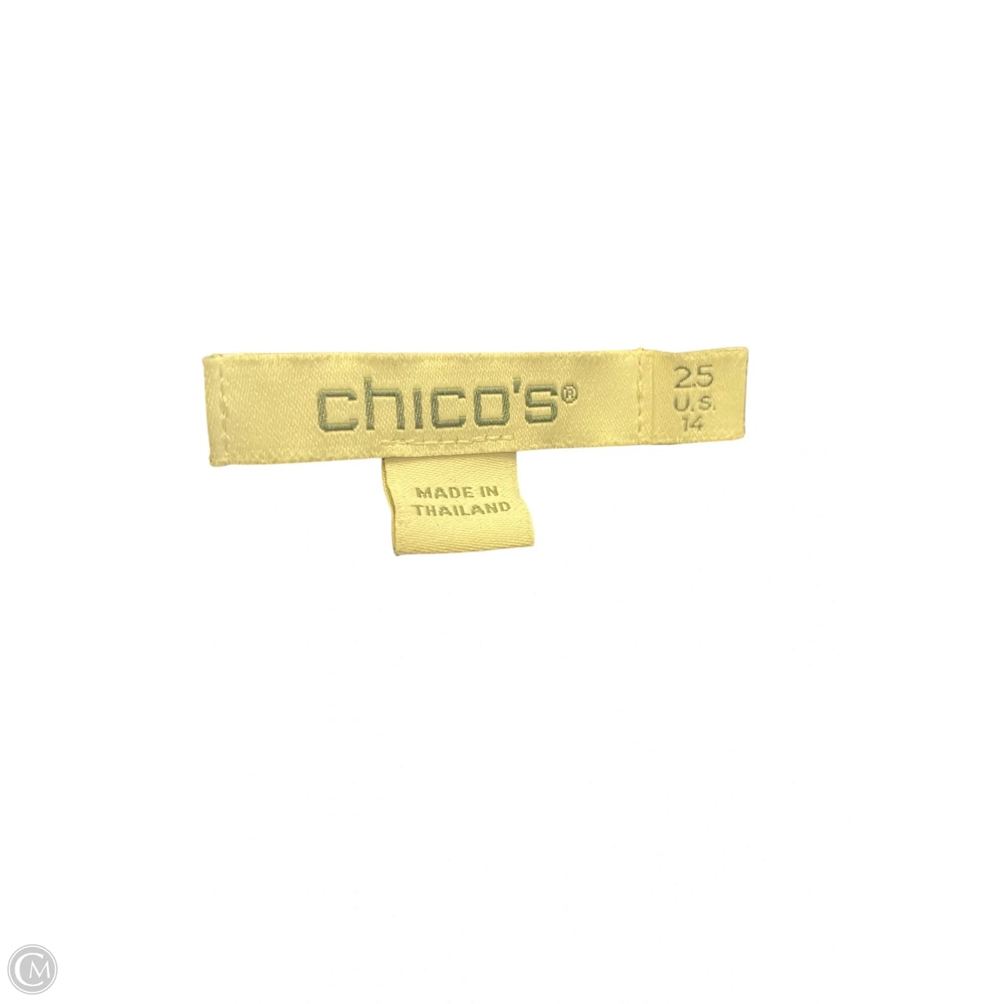 Dress Casual Midi By Chicos In Black, Size: 14