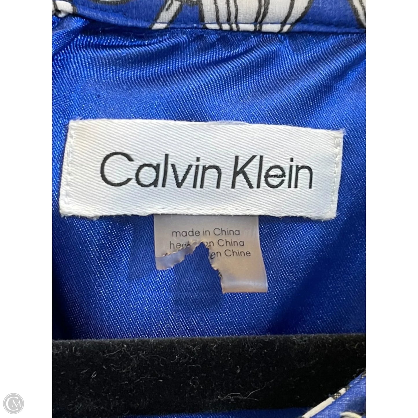 Dress Casual Maxi By Calvin Klein In Floral Print, Size: Xl