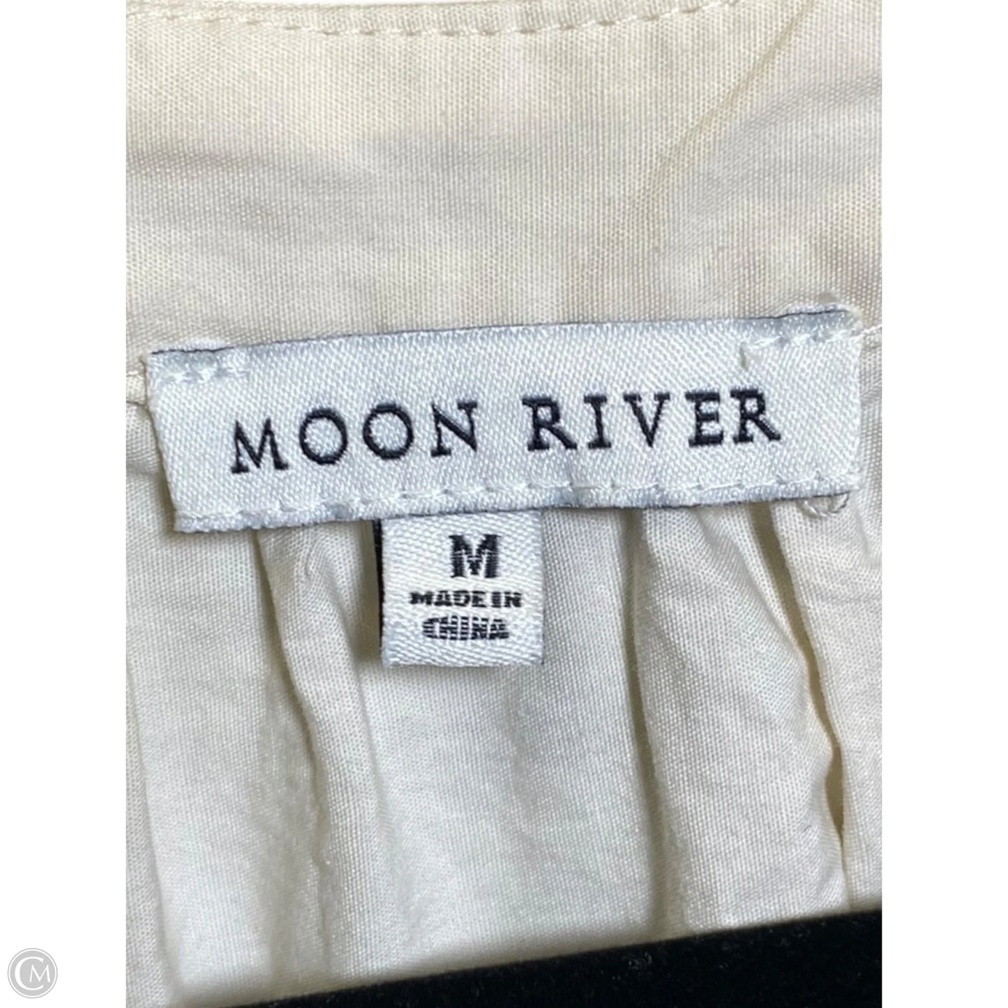 Dress Casual Maxi By Moon River In Cream, Size: M