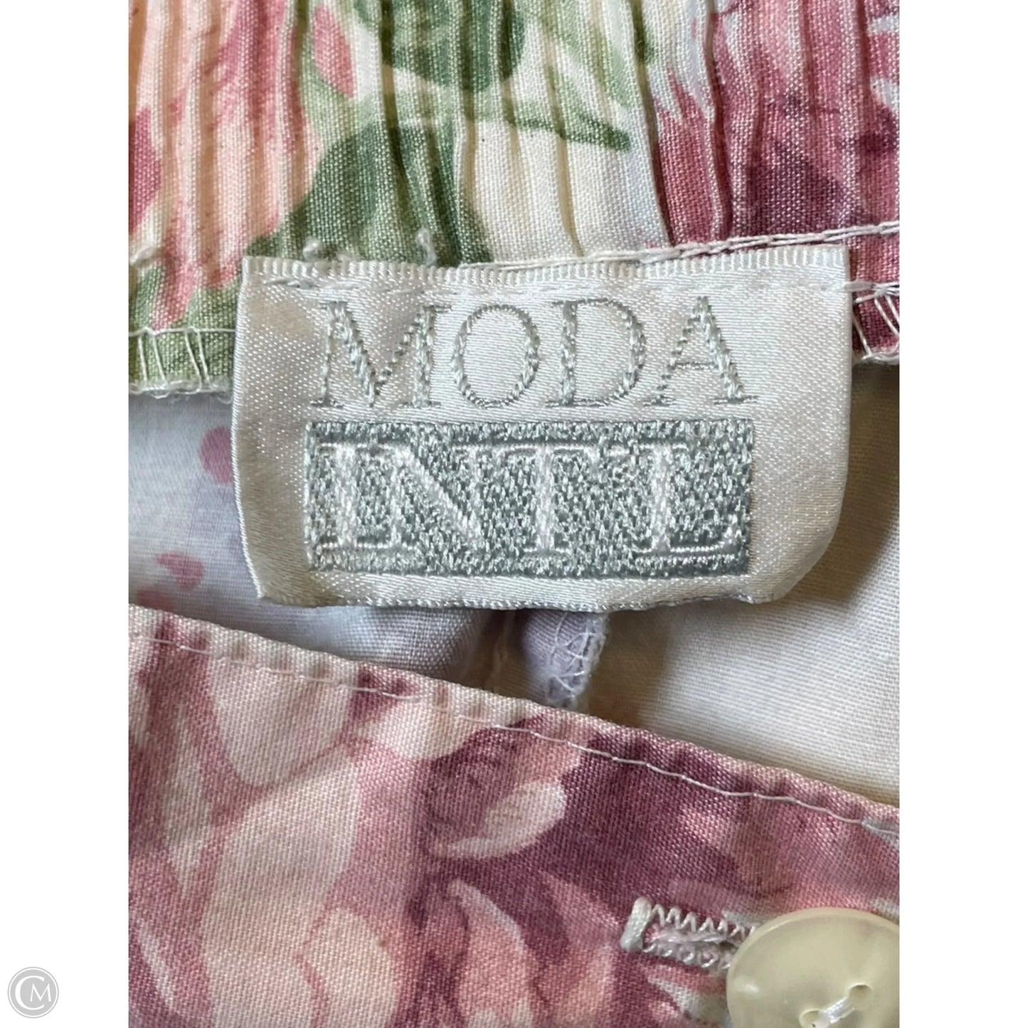 Skirt Maxi By Moda Intl In Floral Print, Size: M