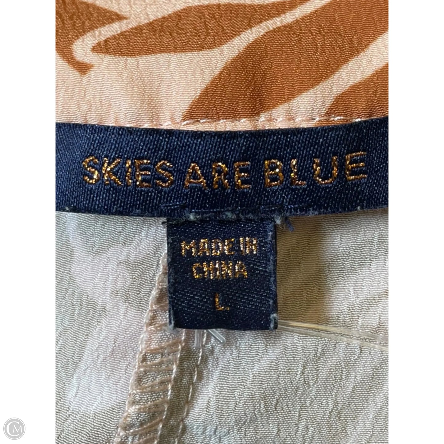 Pants Other By Skies Are Blue In Floral Print, Size: L