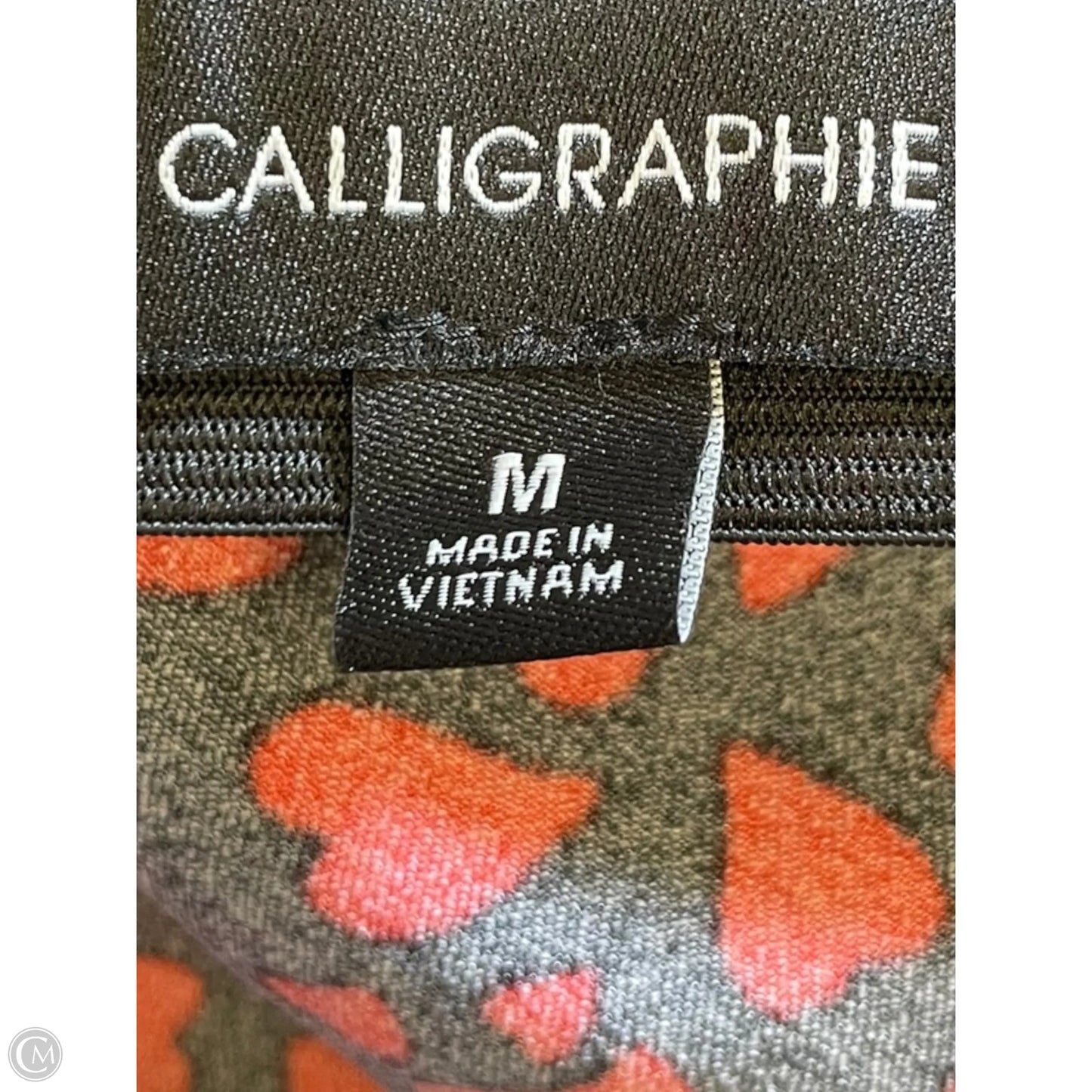 Skirt Maxi By Calligraphie In Black & Red, Size: M