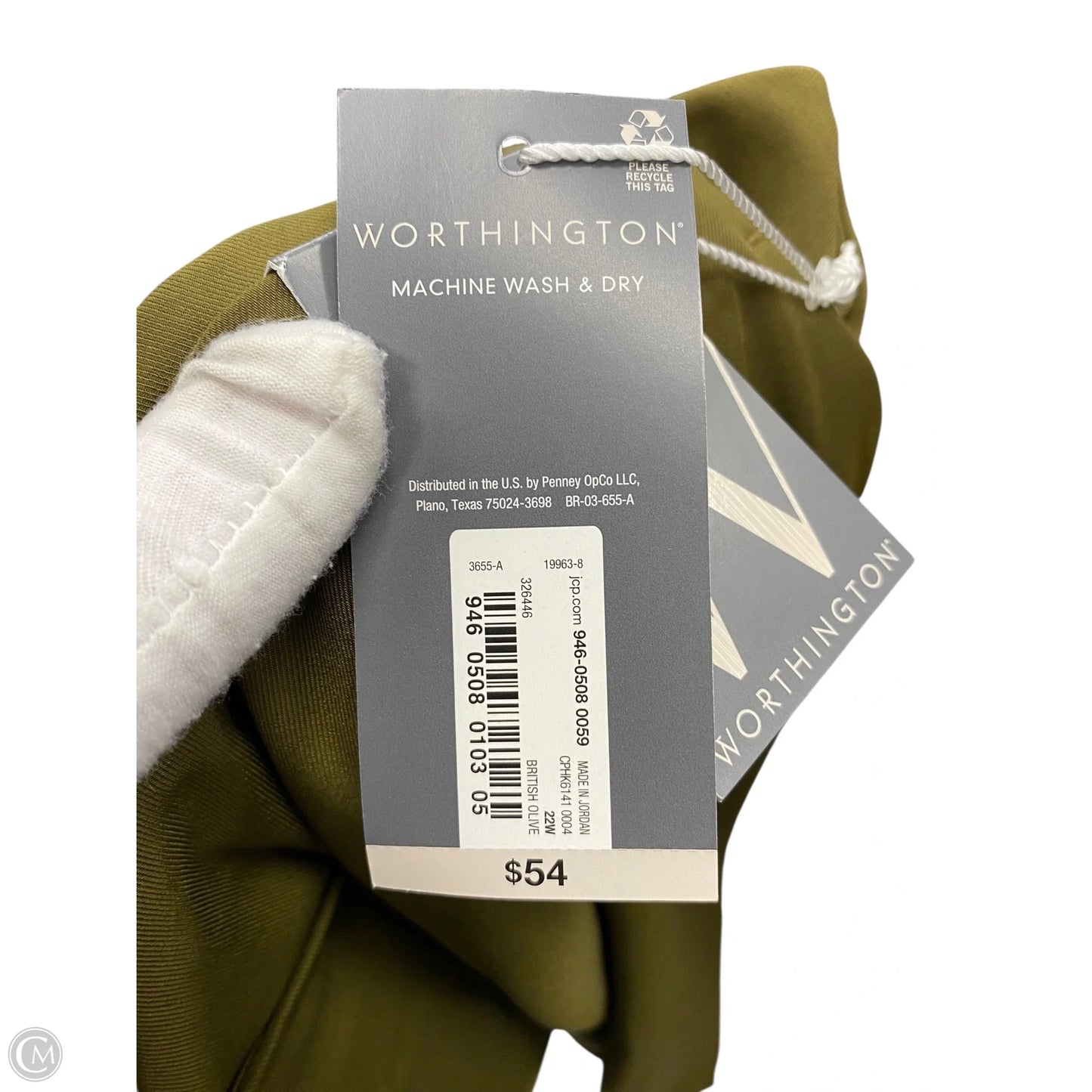 Pants Other By Worthington In Green, Size: 22