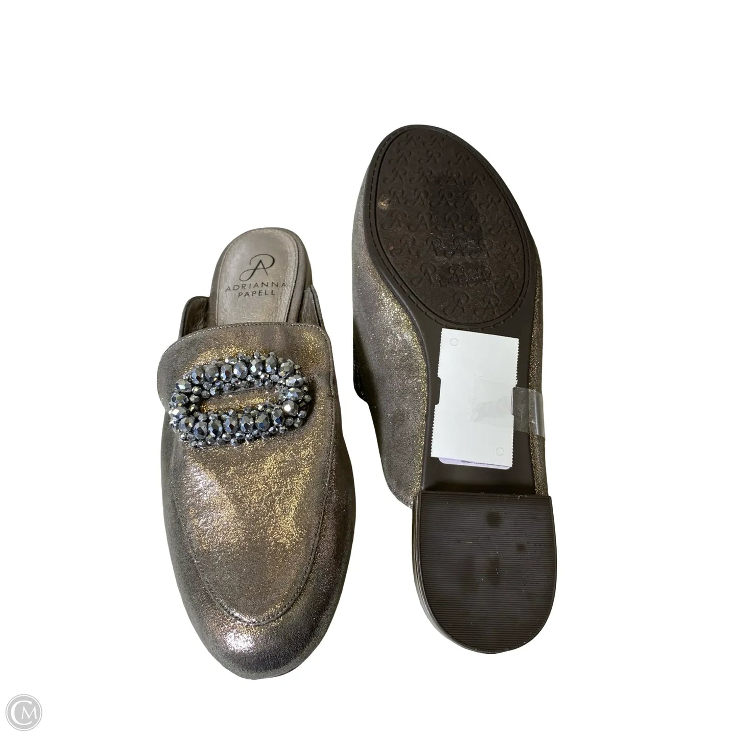Shoes Flats By Adrianna Papell In Silver, Size: 8