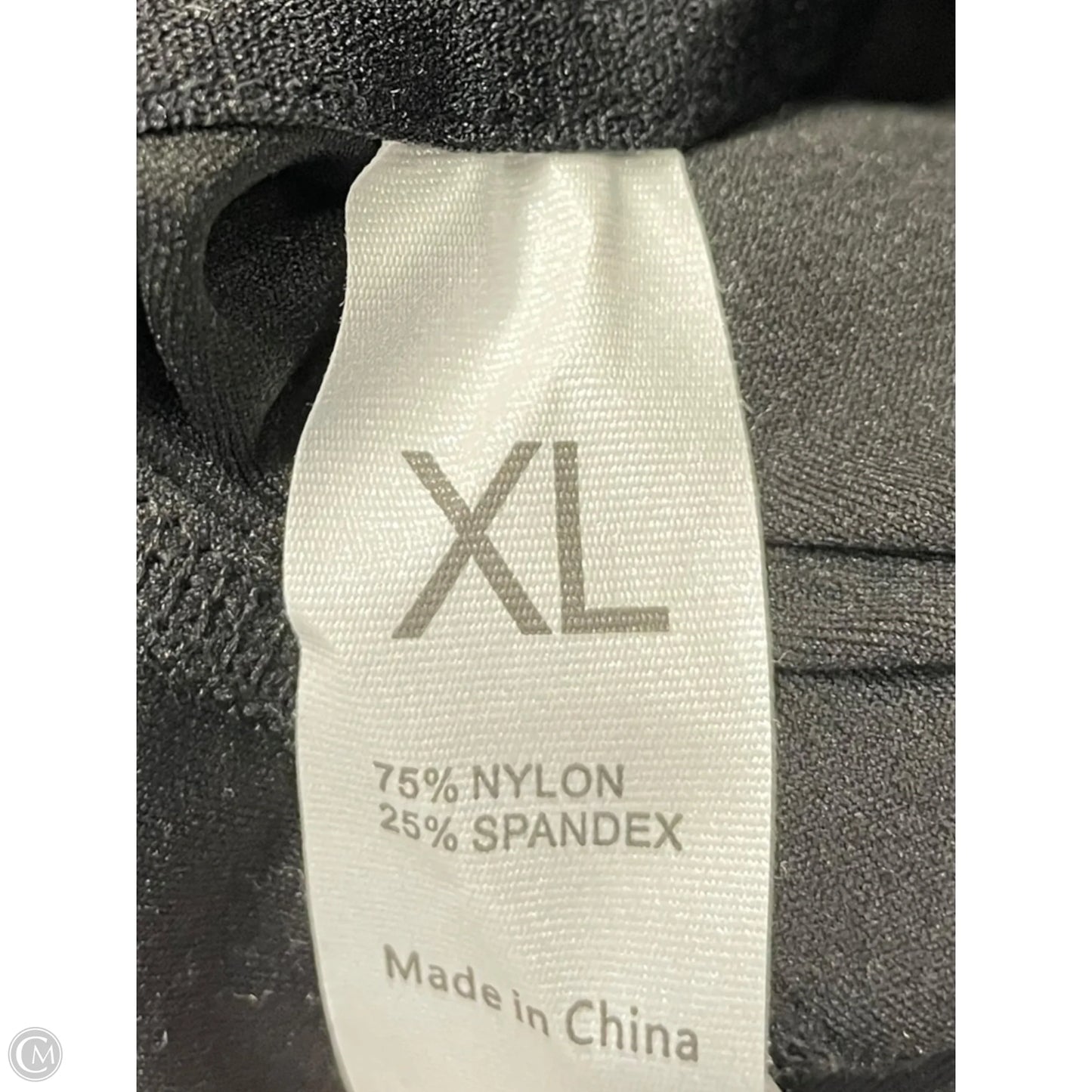 Athletic Dress By Clothes Mentor In Black, Size: Xl
