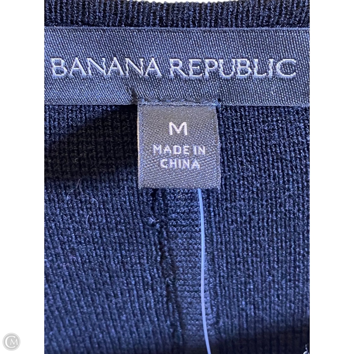 Dress Casual Midi By Banana Republic In Black, Size: M
