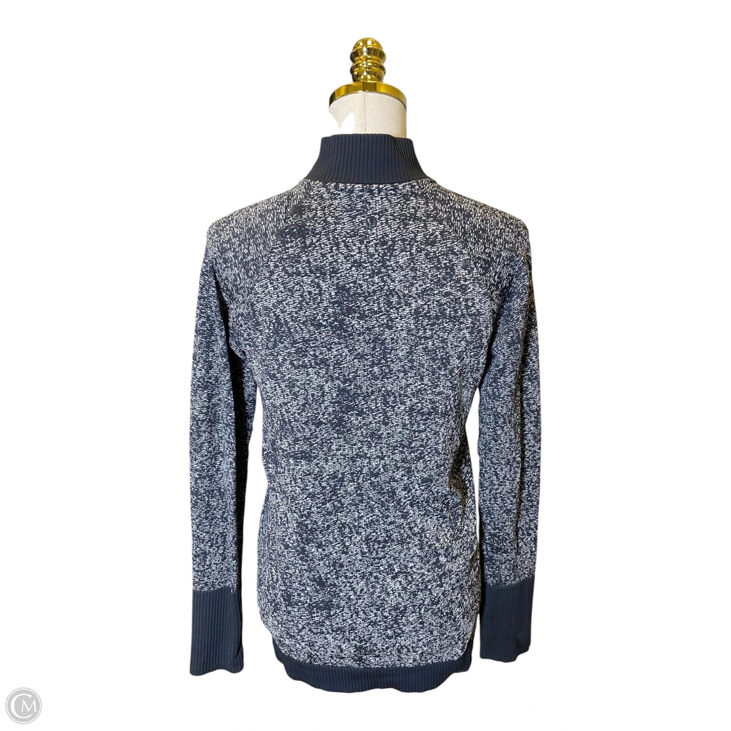 Top Long Sleeve By Lululemon In Grey, Size: M