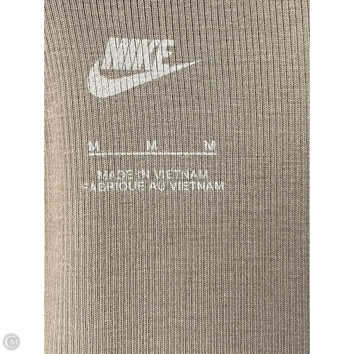 Athletic Dress By Nike In Brown, Size: M