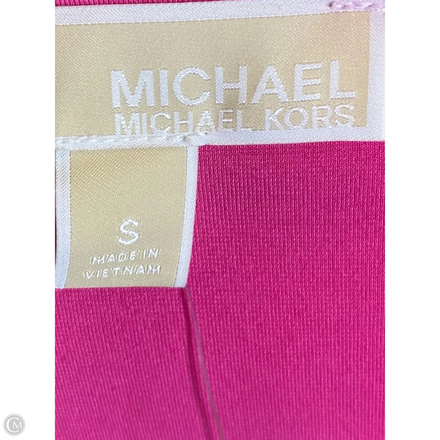 Dress Designer By Michael Kors In Pink, Size: S