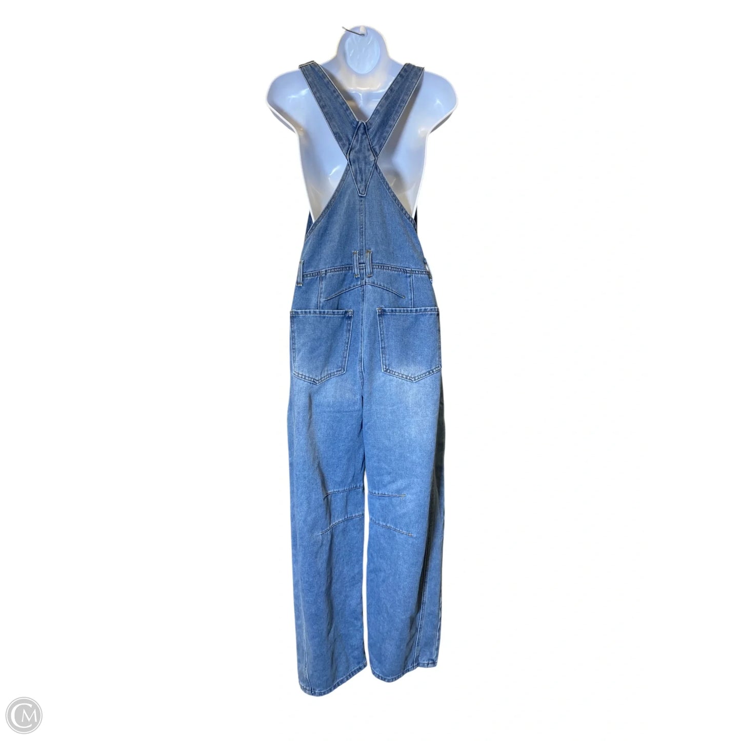 Overalls By Clothes Mentor In Blue Denim, Size: S