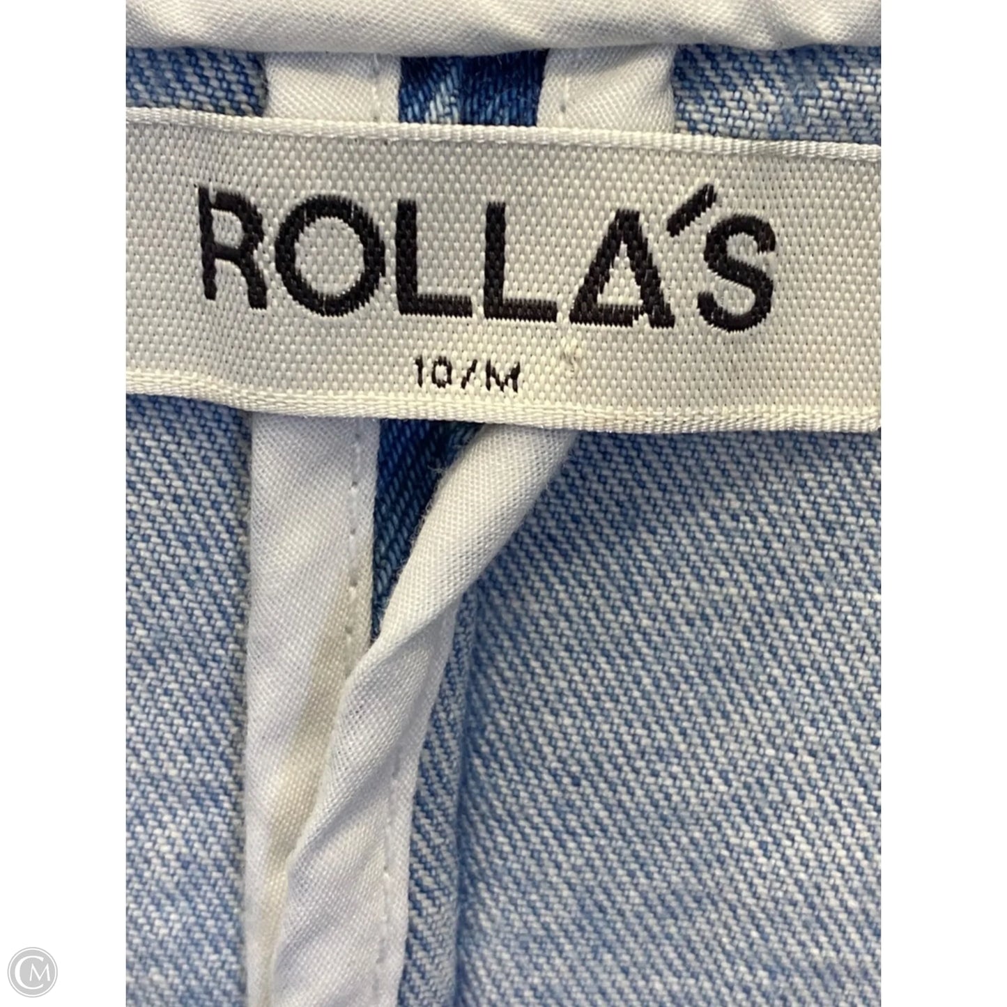 Skirt Midi By Rollas In Blue Denim, Size: 10
