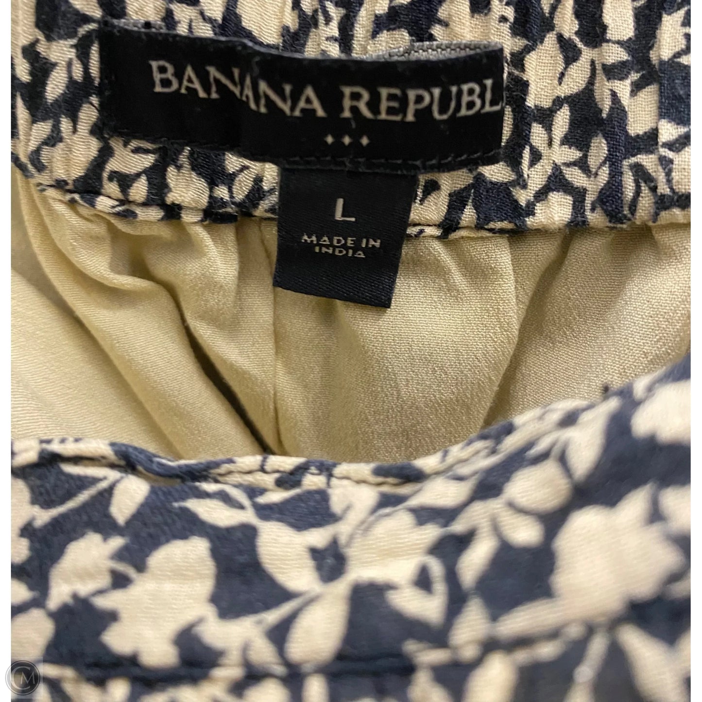 Skirt Maxi By Banana Republic In Black & Tan, Size: L