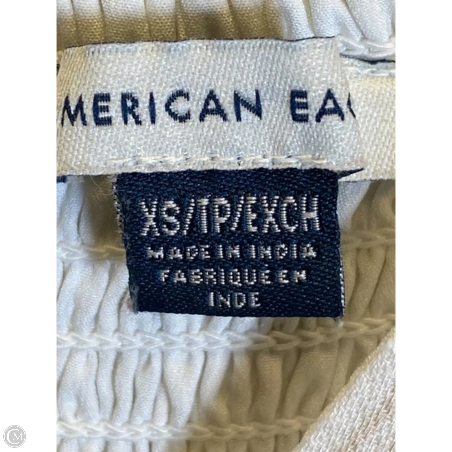 Jumpsuit By American Eagle In Cream & White, Size: Xs