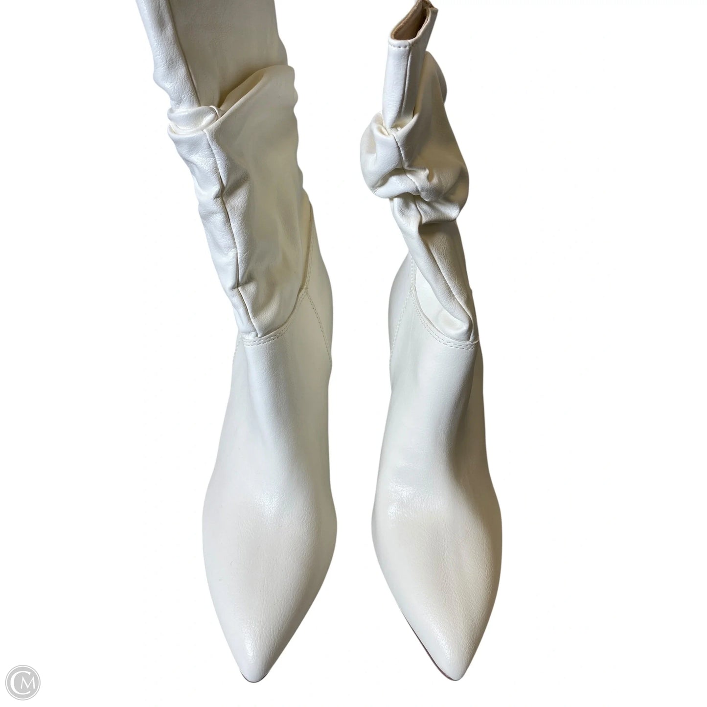 Boots Ankle Heels By Oasis Society In White, Size: 8.5