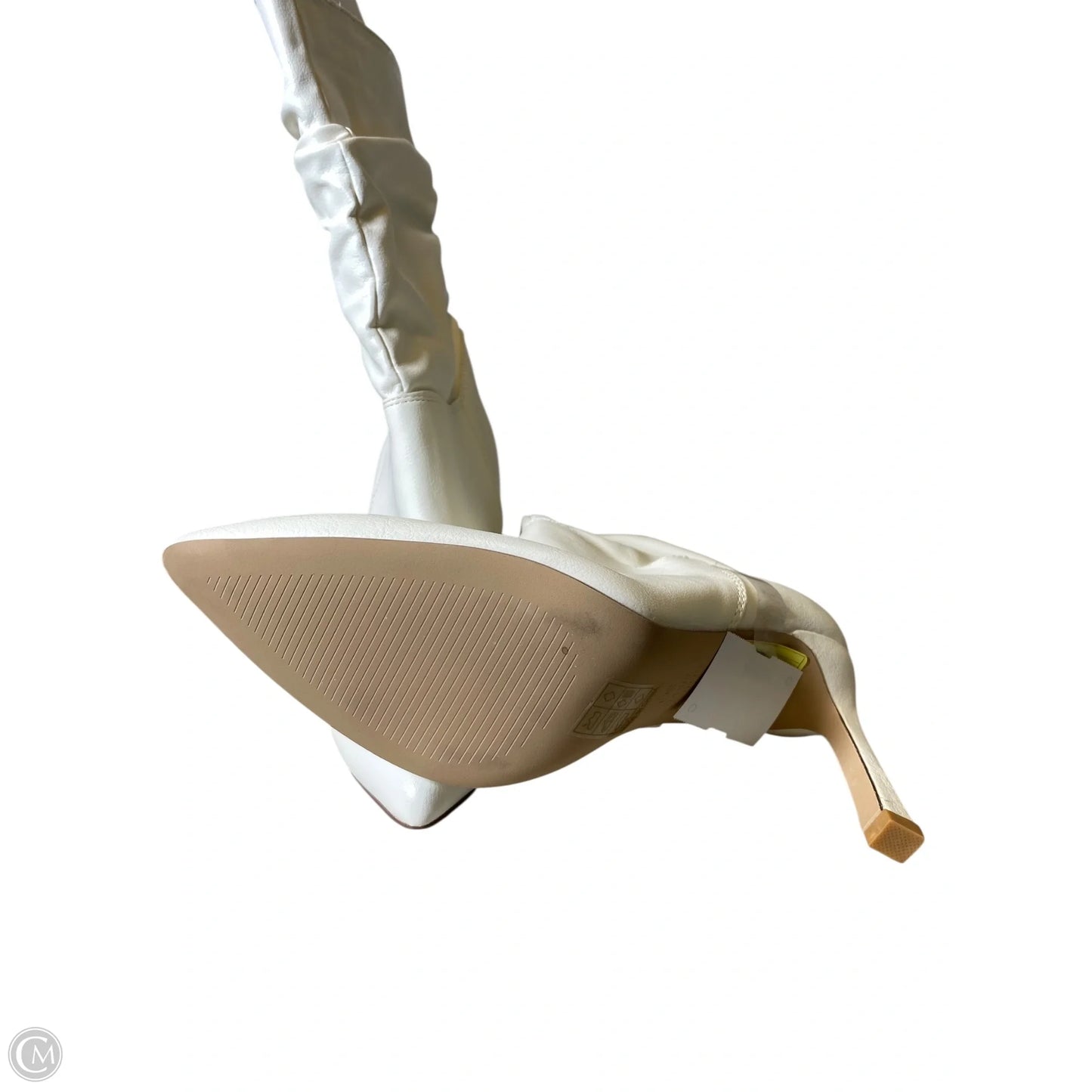 Boots Ankle Heels By Oasis Society In White, Size: 8.5