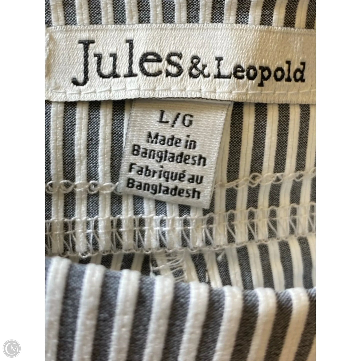 Pants Other By Jules & Leopold In Striped Pattern, Size: L