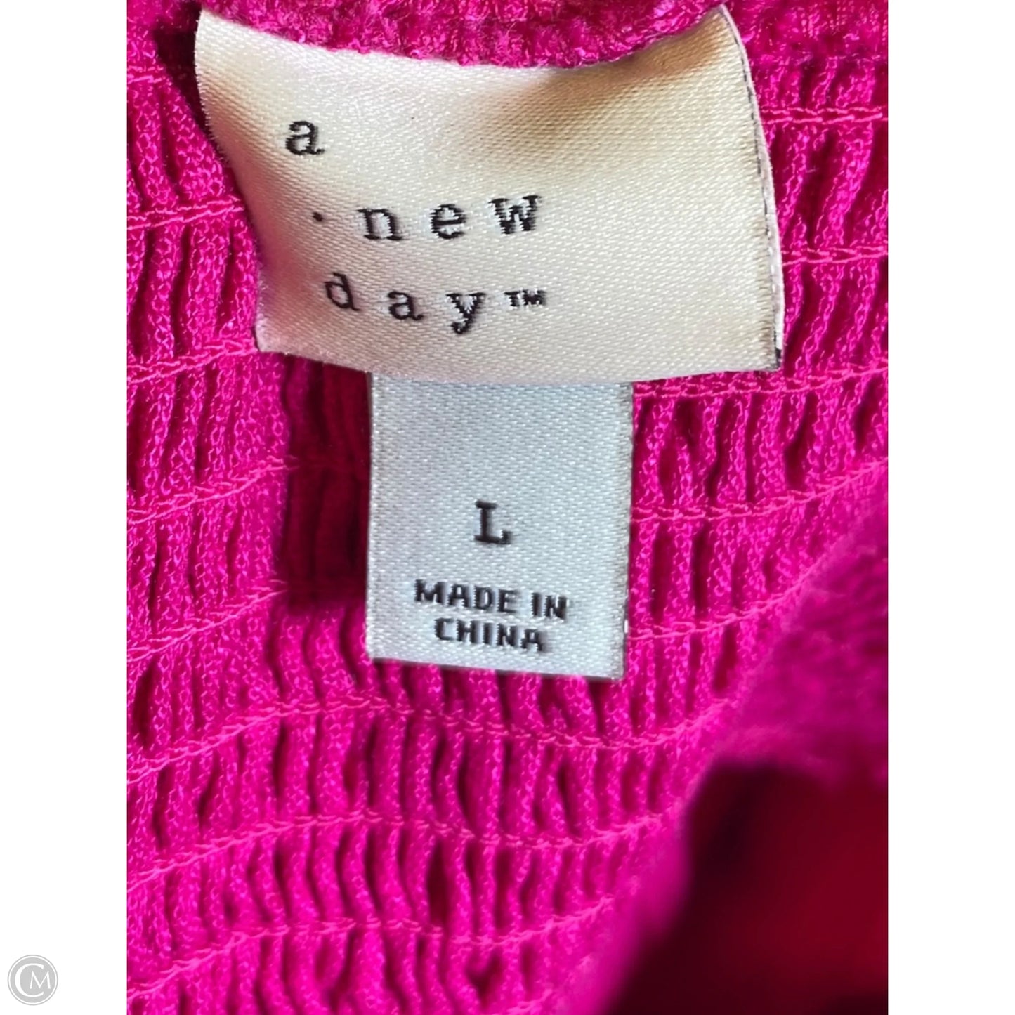Dress Casual Short By A New Day In Pink, Size: L