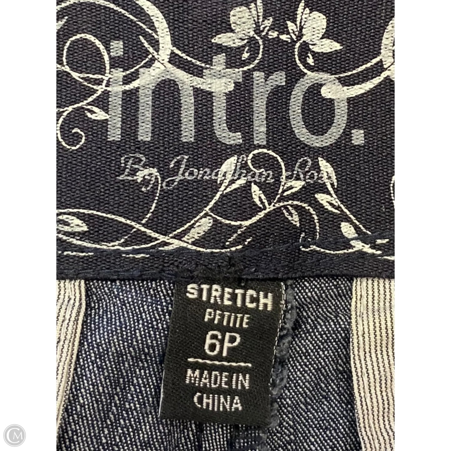 Shorts By Intro In Blue Denim, Size: 6
