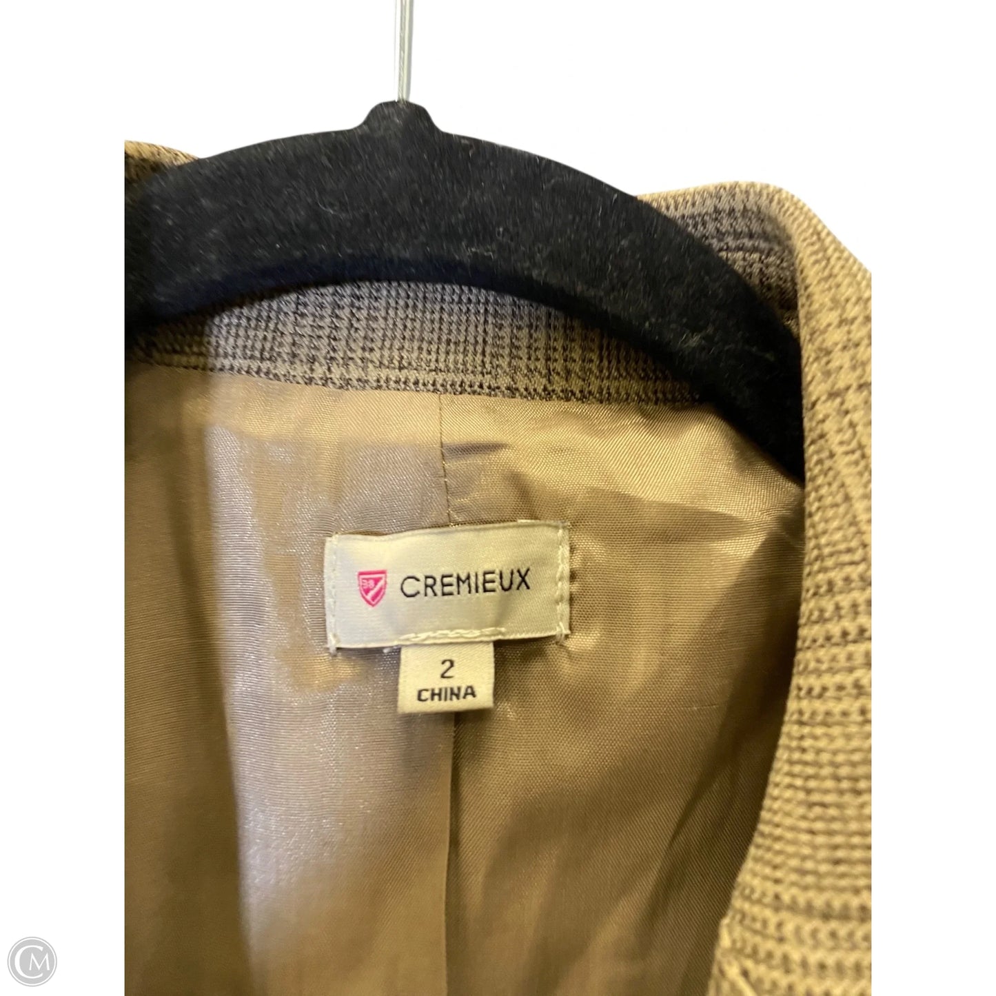 Blazer By Cremieux In Brown, Size: 2