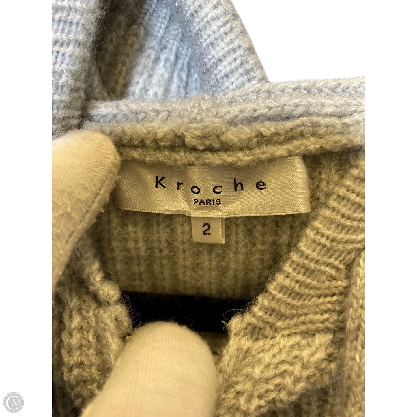 Sweater By Clothes Mentor In Grey, Size: 2