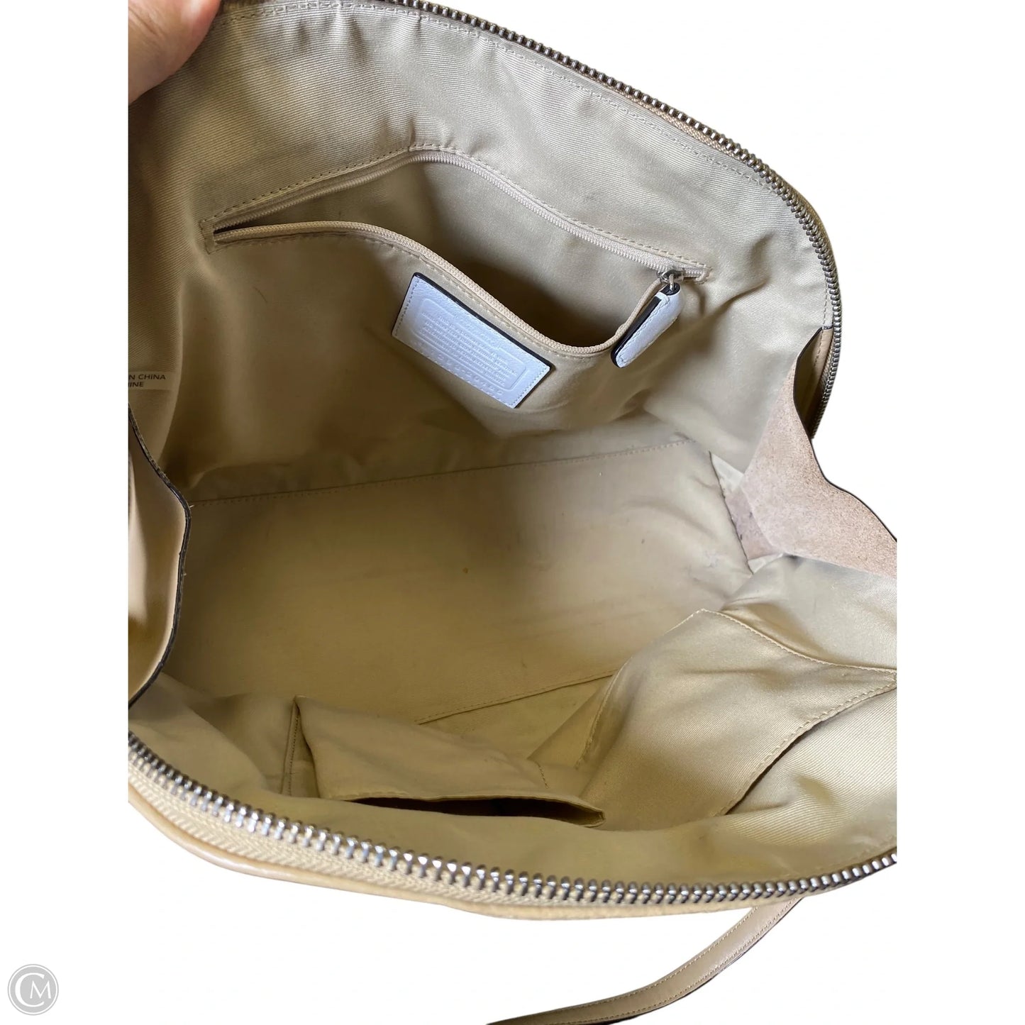 Handbag Designer By Coach, Size: Medium
