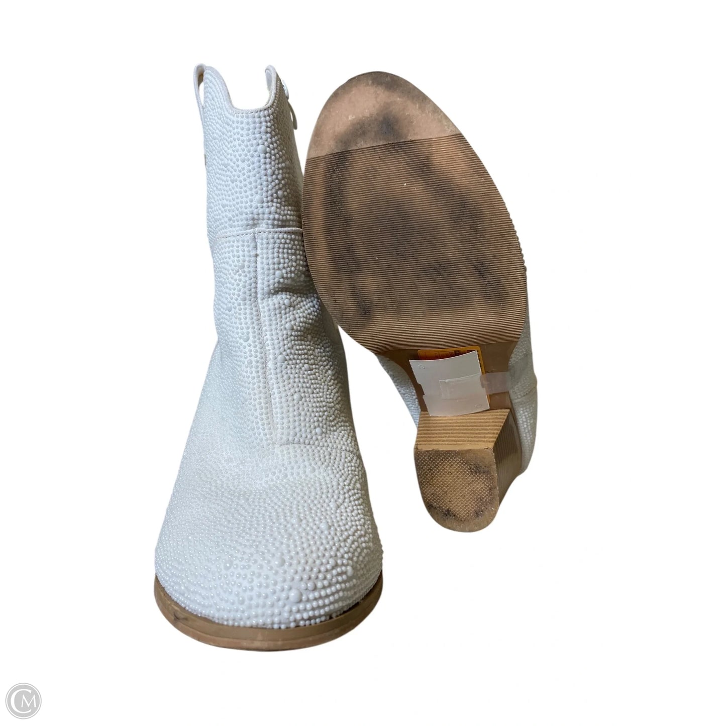 Boots Western By Torrid In White, Size: 10