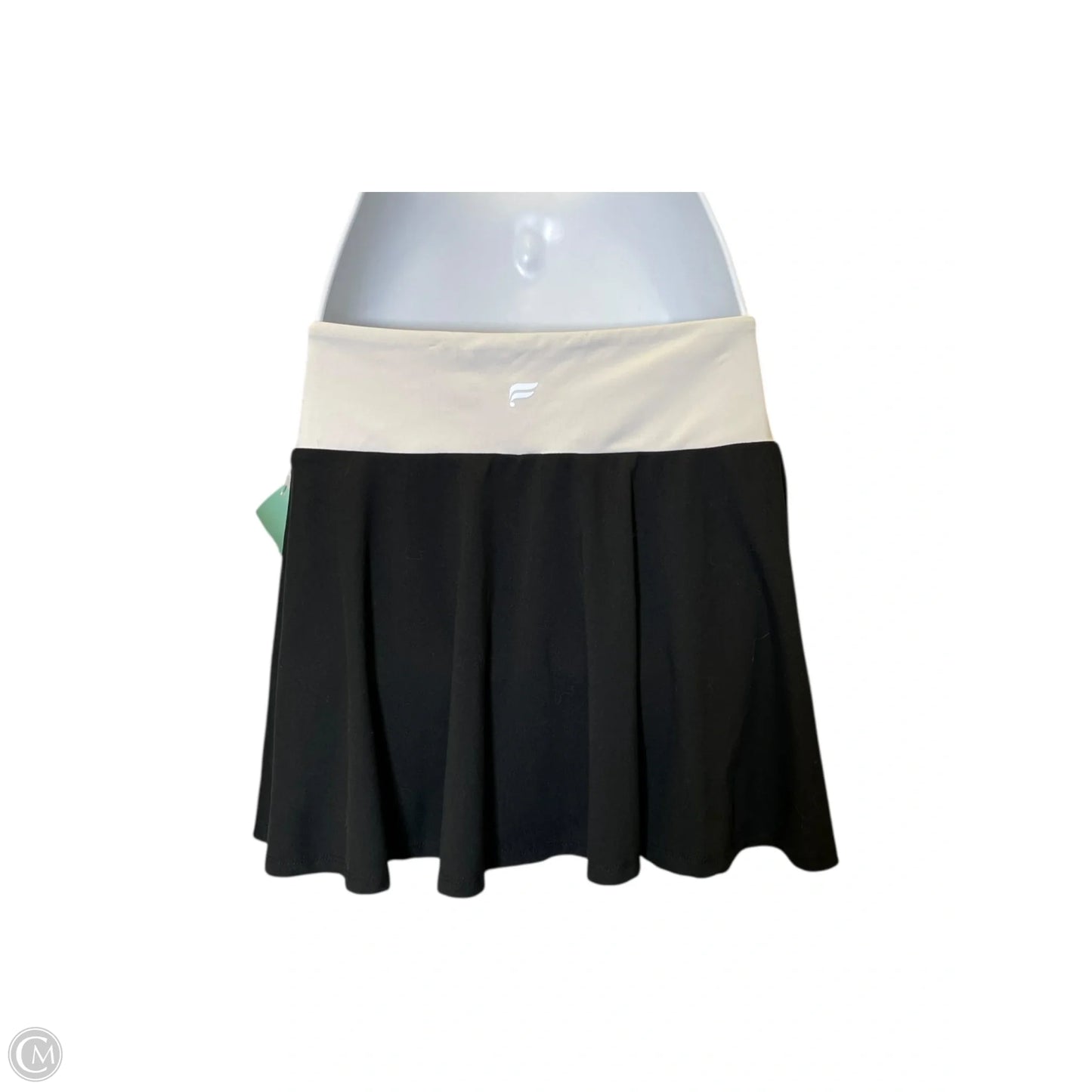 Skort By Fabletics In Black & White, Size: M