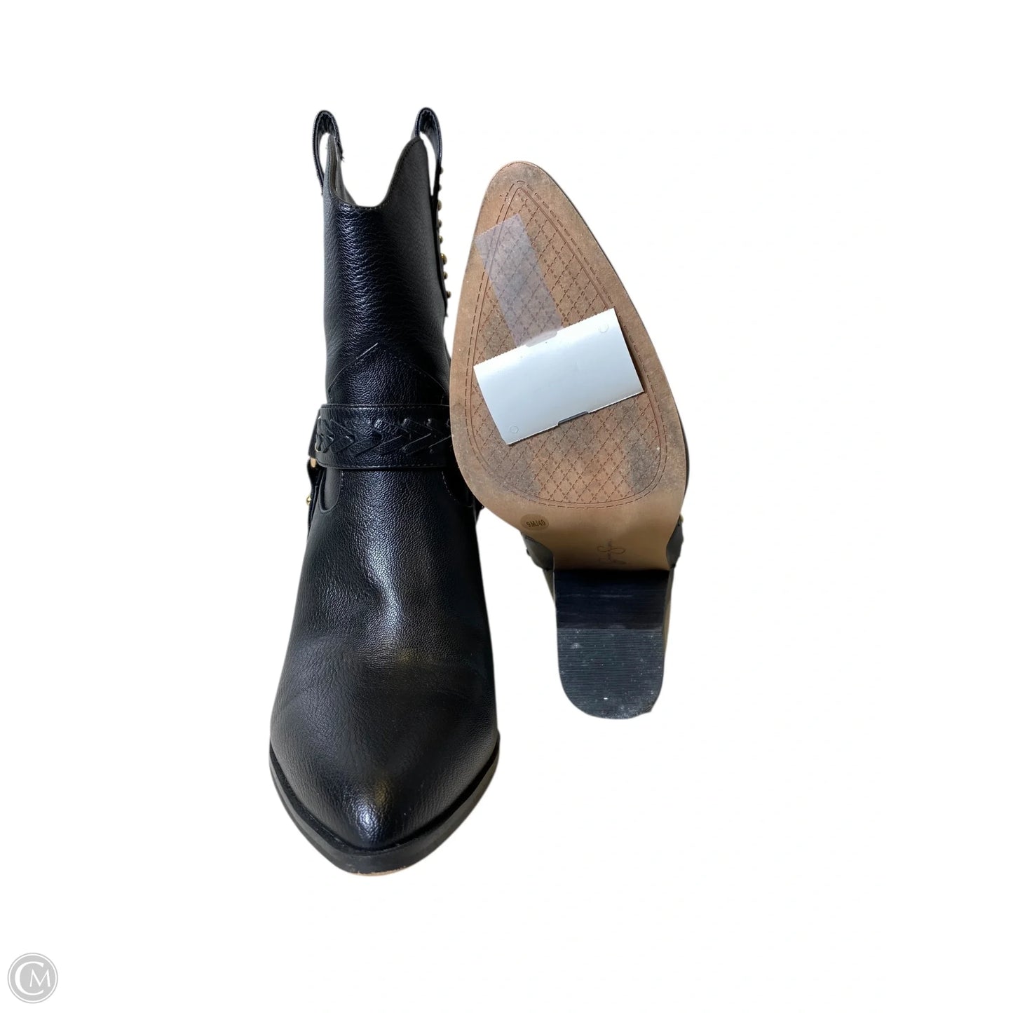 Boots Ankle Heels By Jessica Simpson In Black, Size: 9