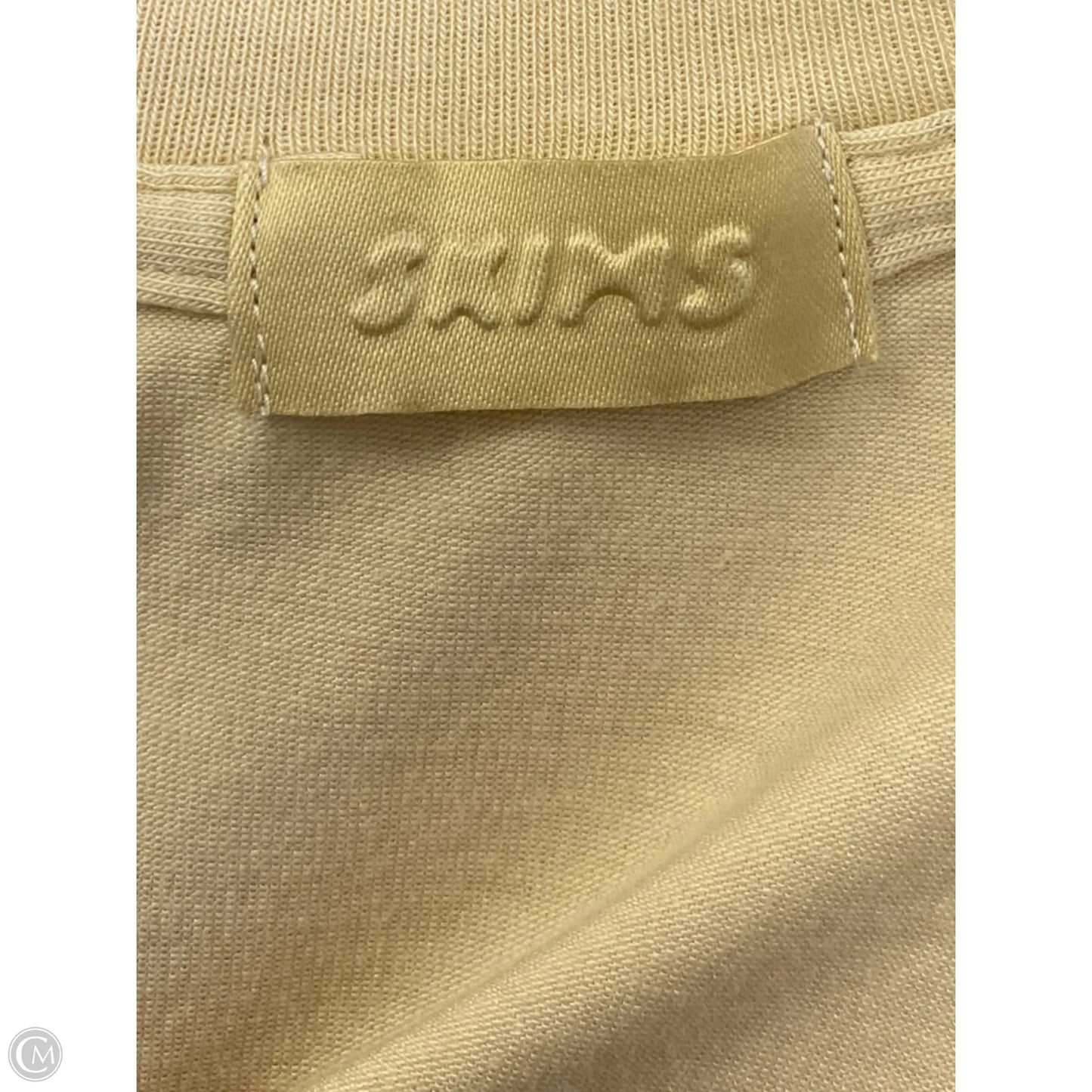 Top Short Sleeve By Skims In Tan, Size: Xl