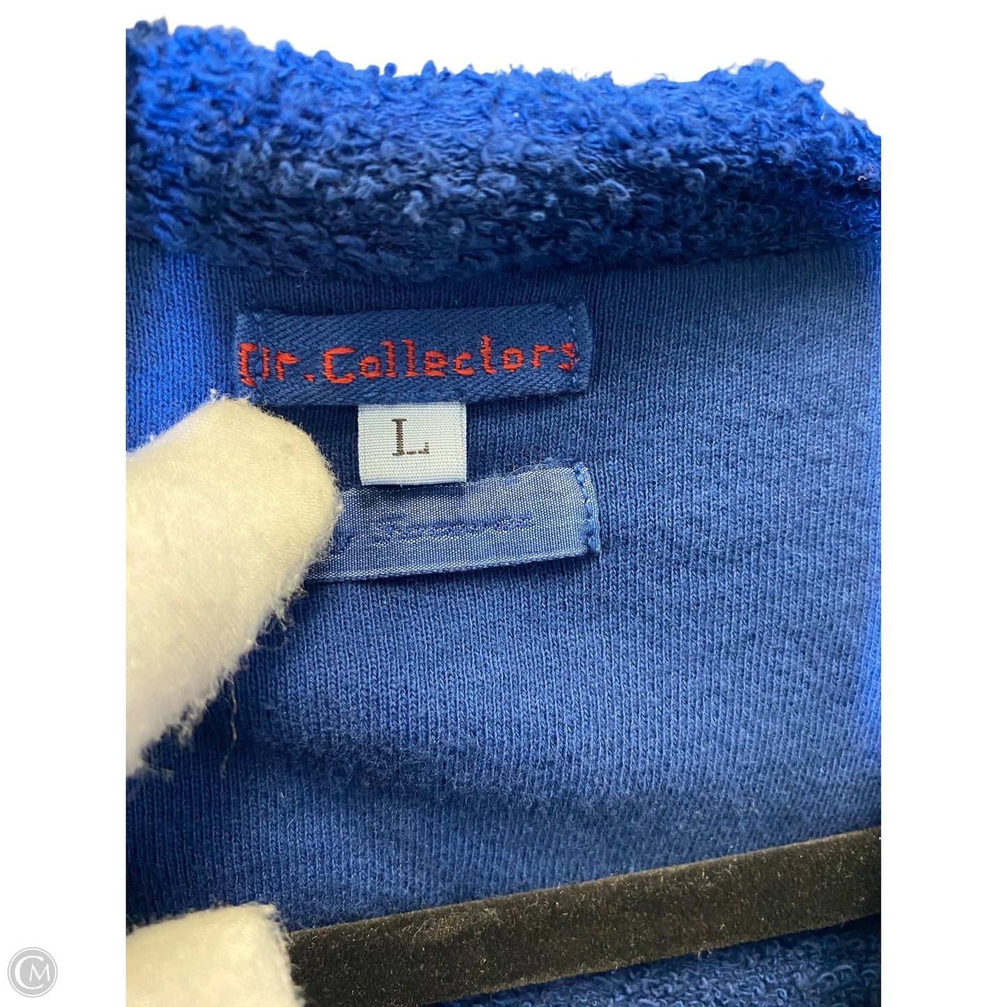 Cardigan By Clothes Mentor In Blue, Size: L
