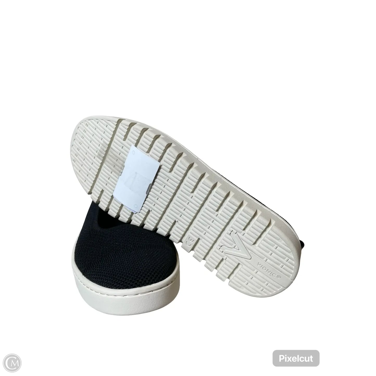 Shoes Flats By Vionic In Black & Cream, Size: 7.5