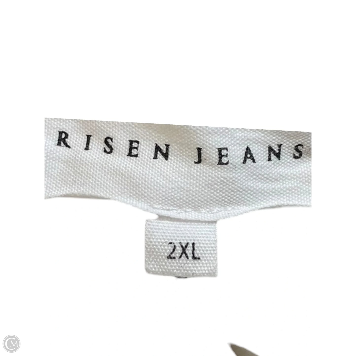 Jeans Straight By Clothes Mentor In White, Size: 2x