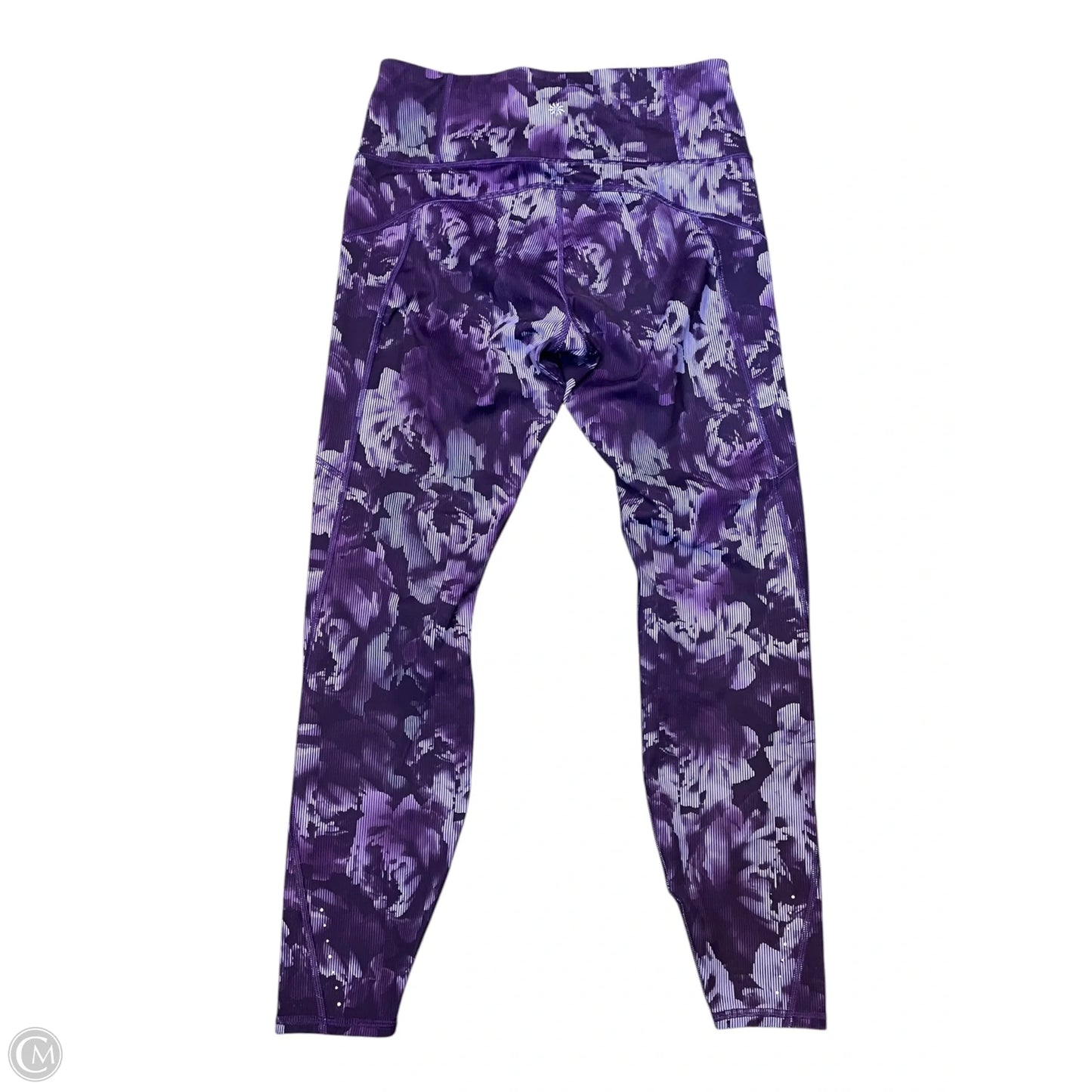 Athletic Leggings By Athleta In Purple, Size: M