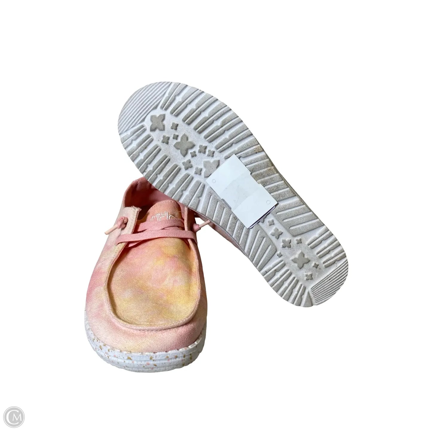Shoes Flats By Hey Dude In Pink, Size: 7