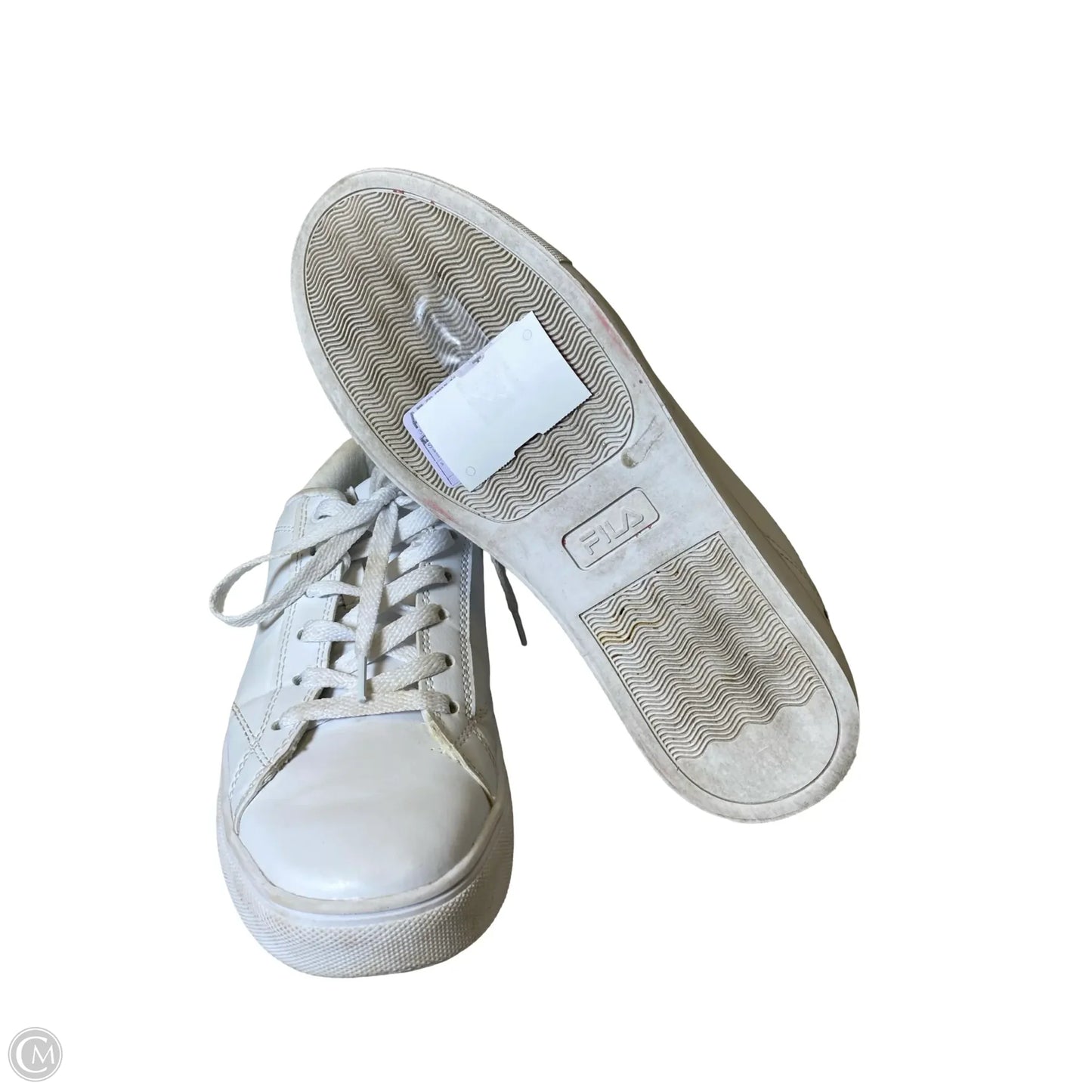 Shoes Sneakers By Fila In White, Size: 9