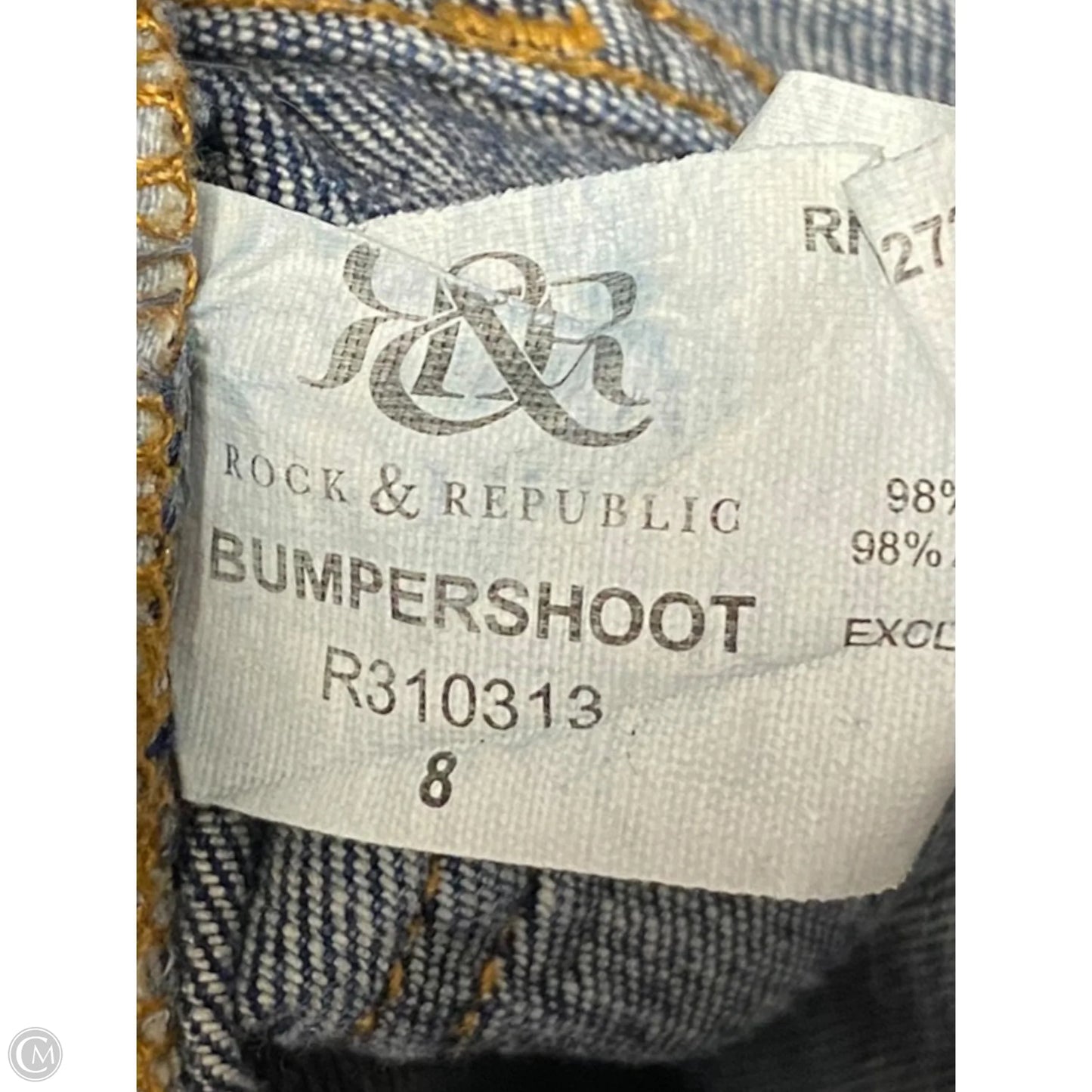 Shorts By Rock And Republic In Blue Denim, Size: 8