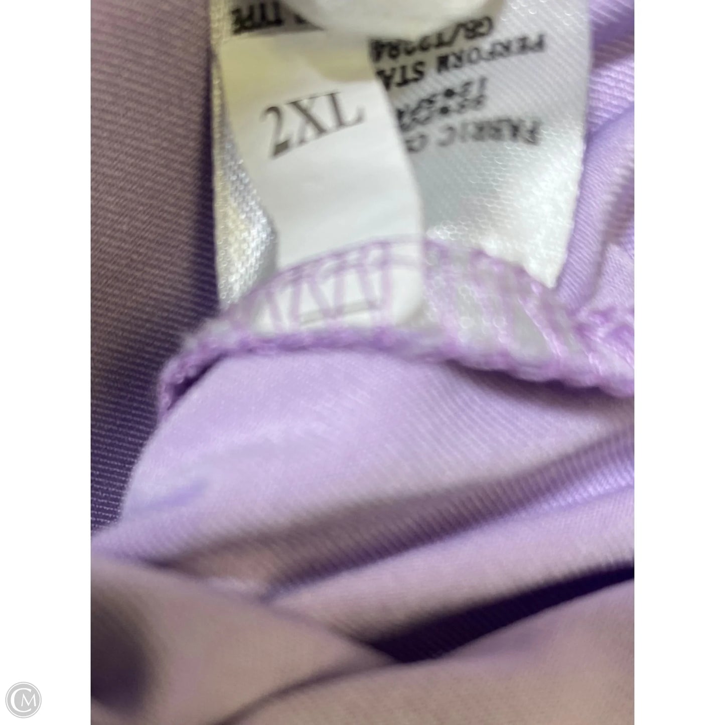 Dress Party Long By Clothes Mentor In Purple, Size: 1x