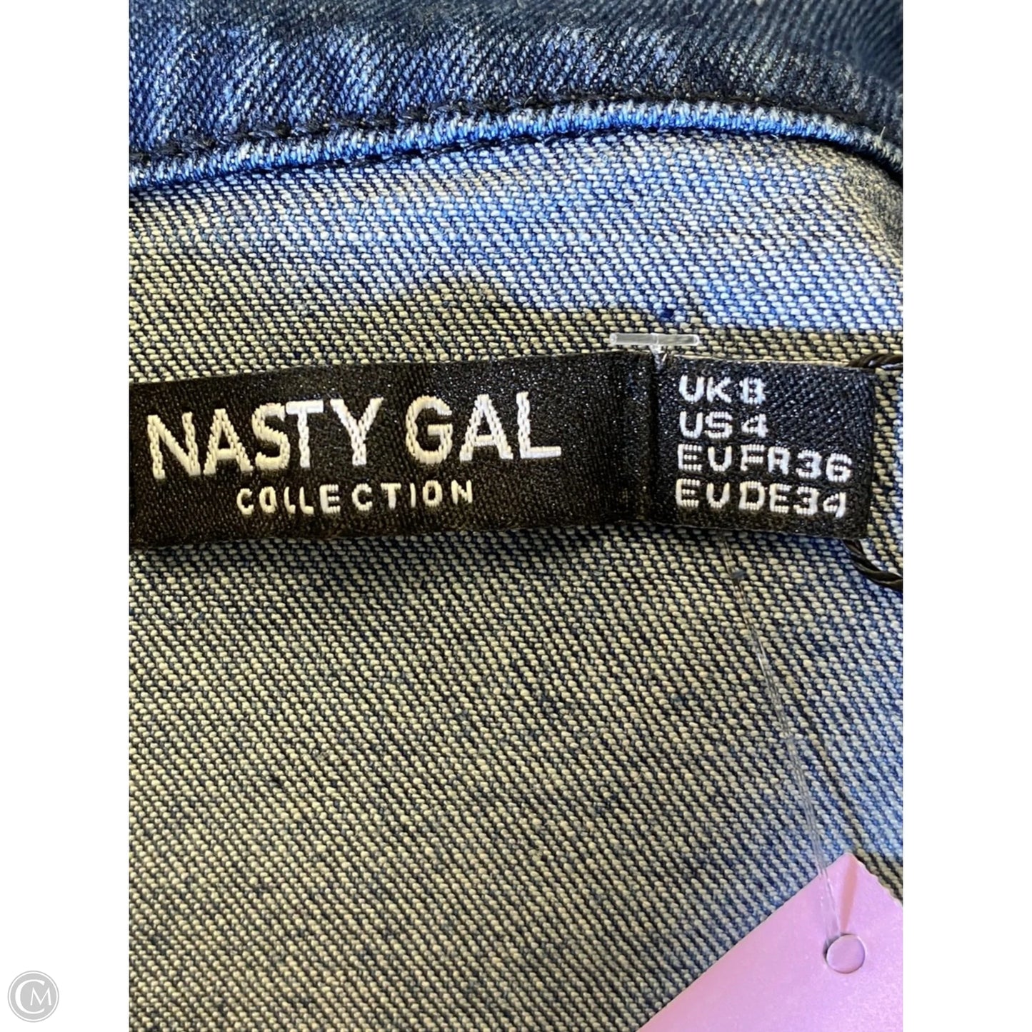 Jumpsuit By Nasty Gal In Blue Denim, Size: S