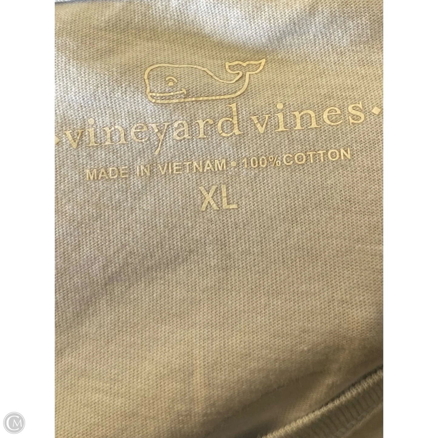 Top Short Sleeve By Vineyard Vines In Blue, Size: Xl