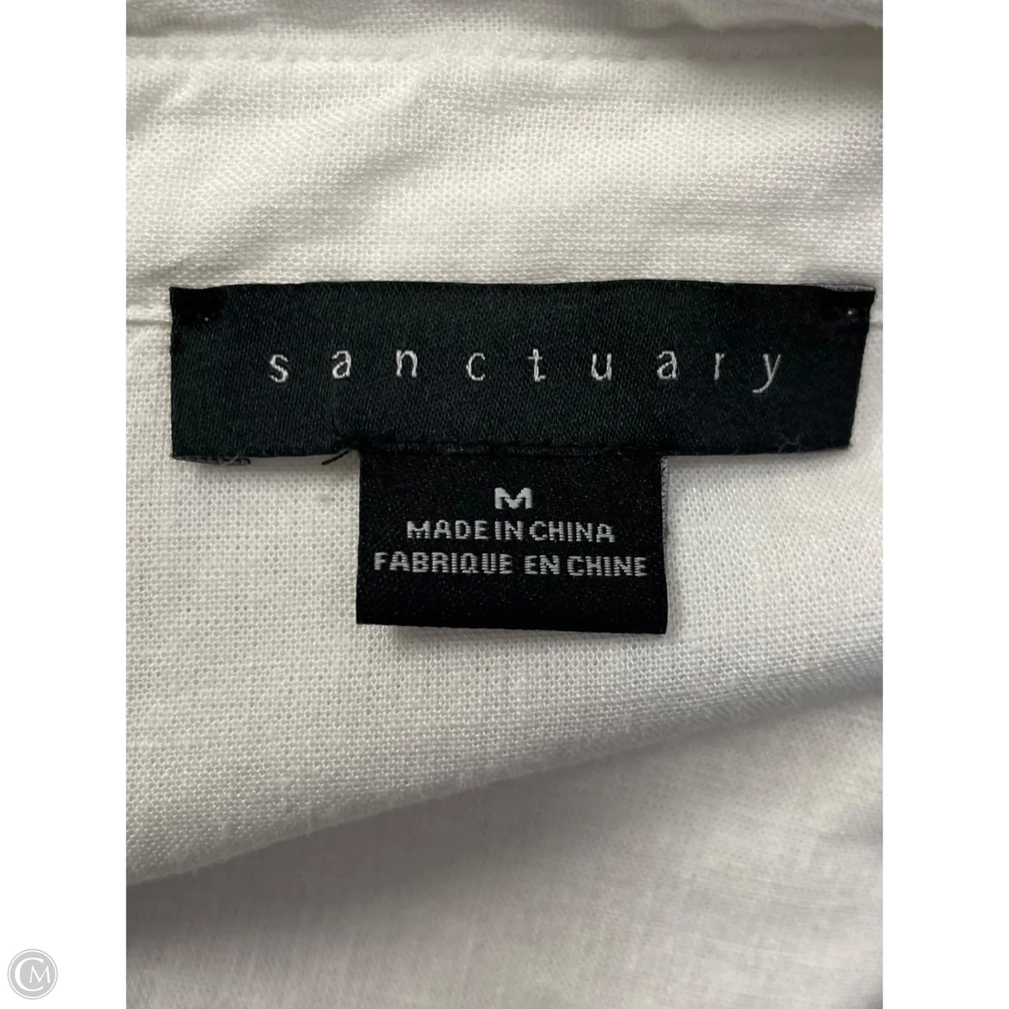 Top Long Sleeve By Sanctuary In White, Size: M