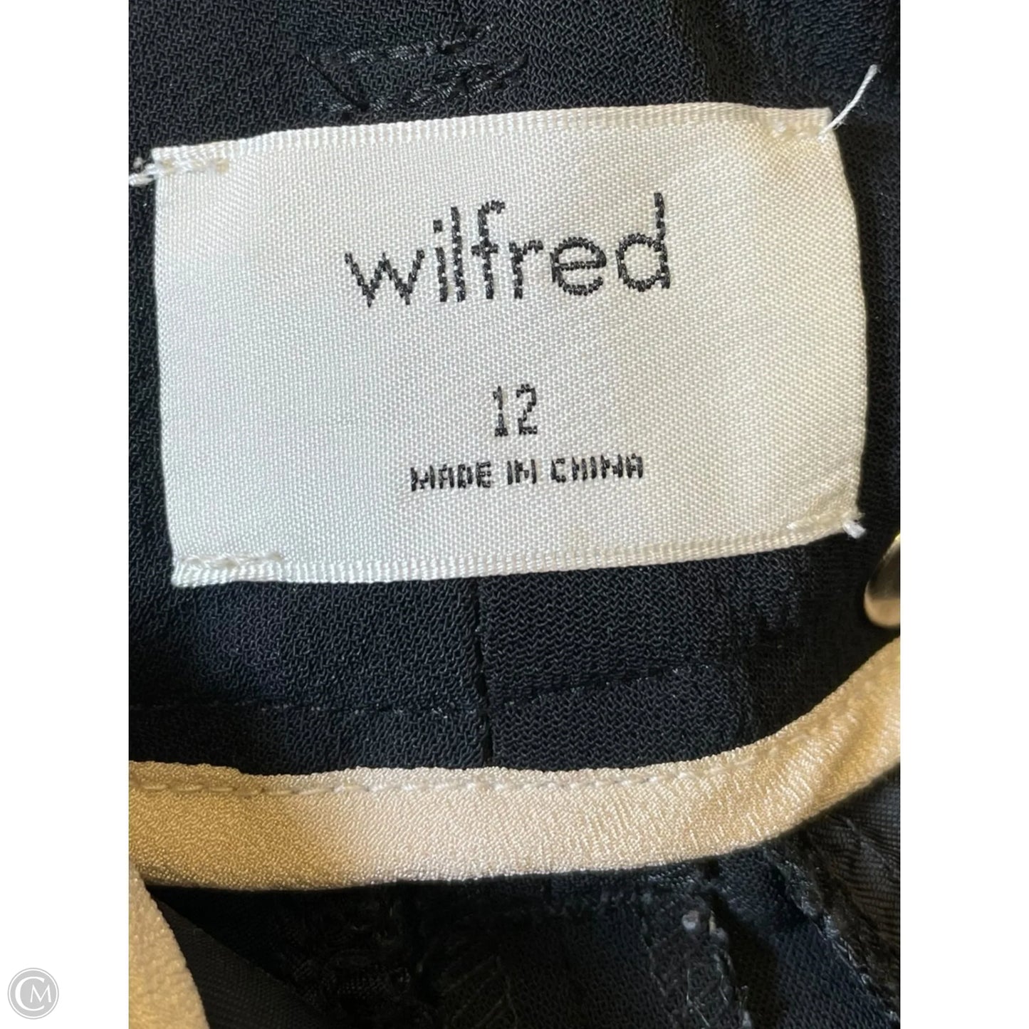 Pants Dress By Wilfred In Black, Size: 12