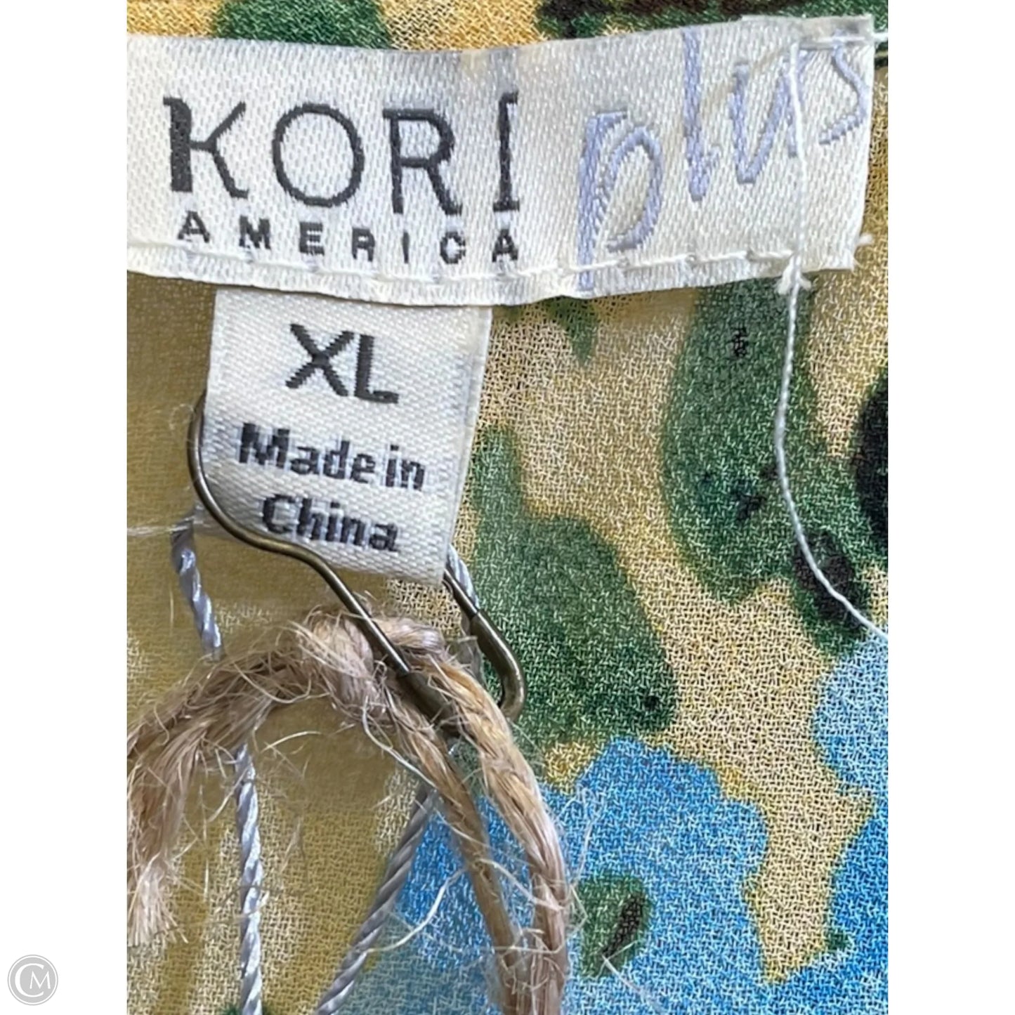 Dress Casual Midi By Kori America In Floral Print, Size: Xl