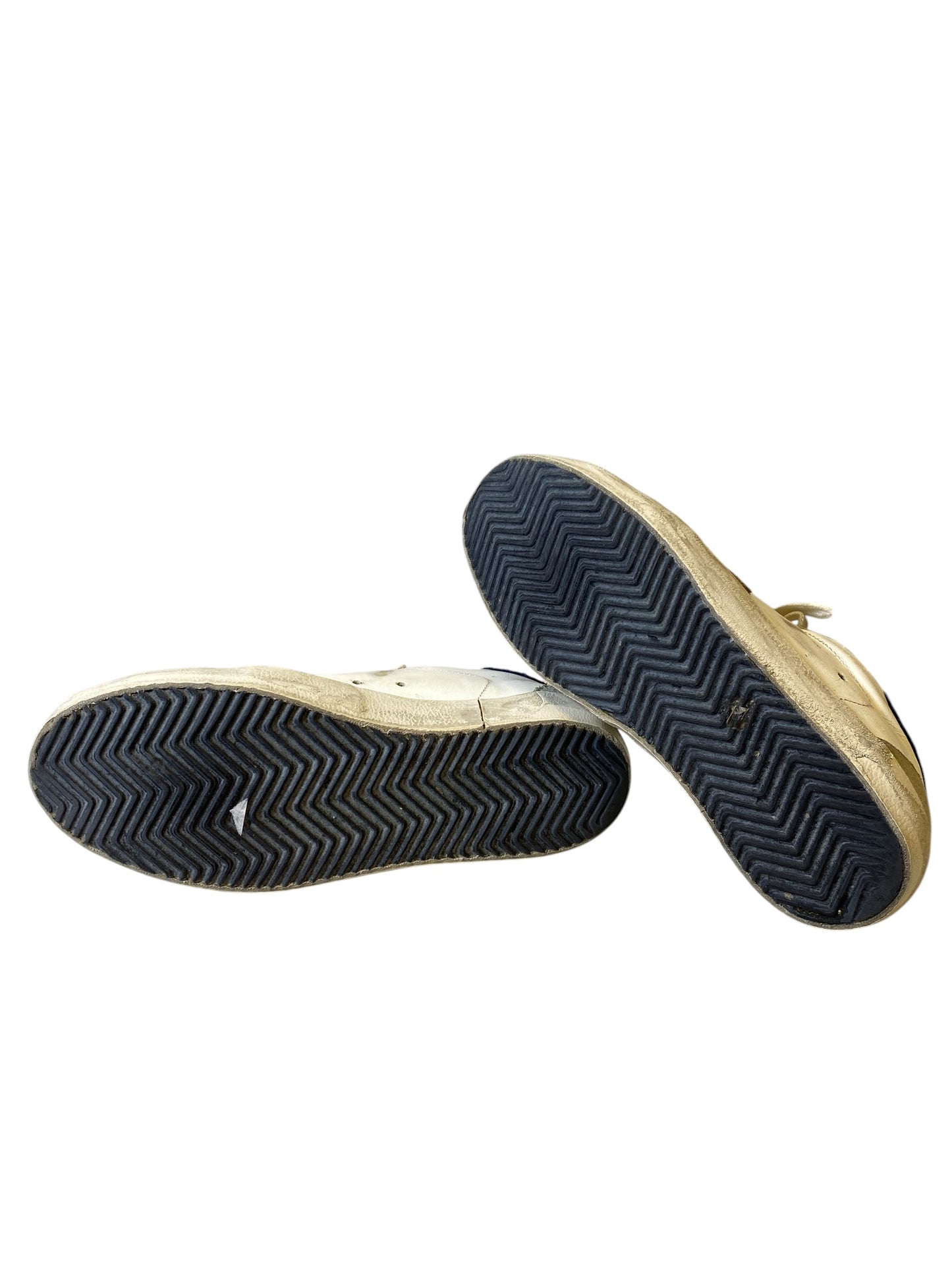 Shoes Luxury Designer By Golden Goose In White, Size: 6.5