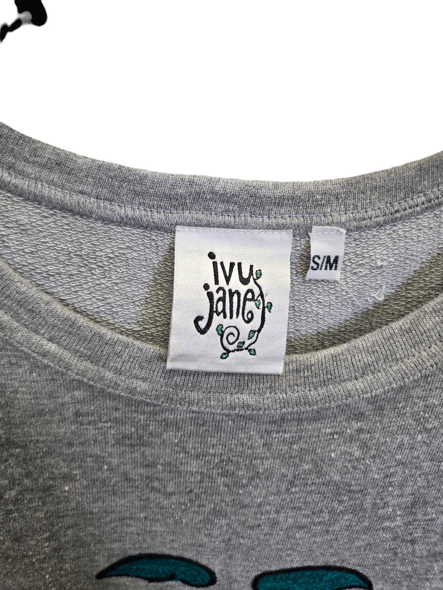 Grey Top Short Sleeve Ivy Jane, Size S