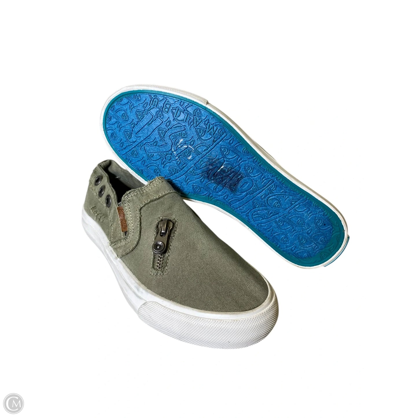 Shoes Flats By Blowfish In Green, Size: 6.5