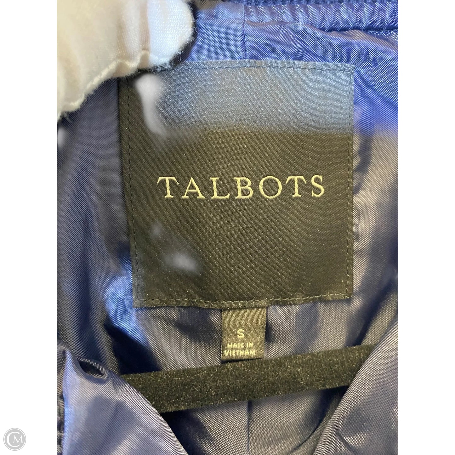 Vest Puffer & Quilted By Talbots In Navy, Size: S