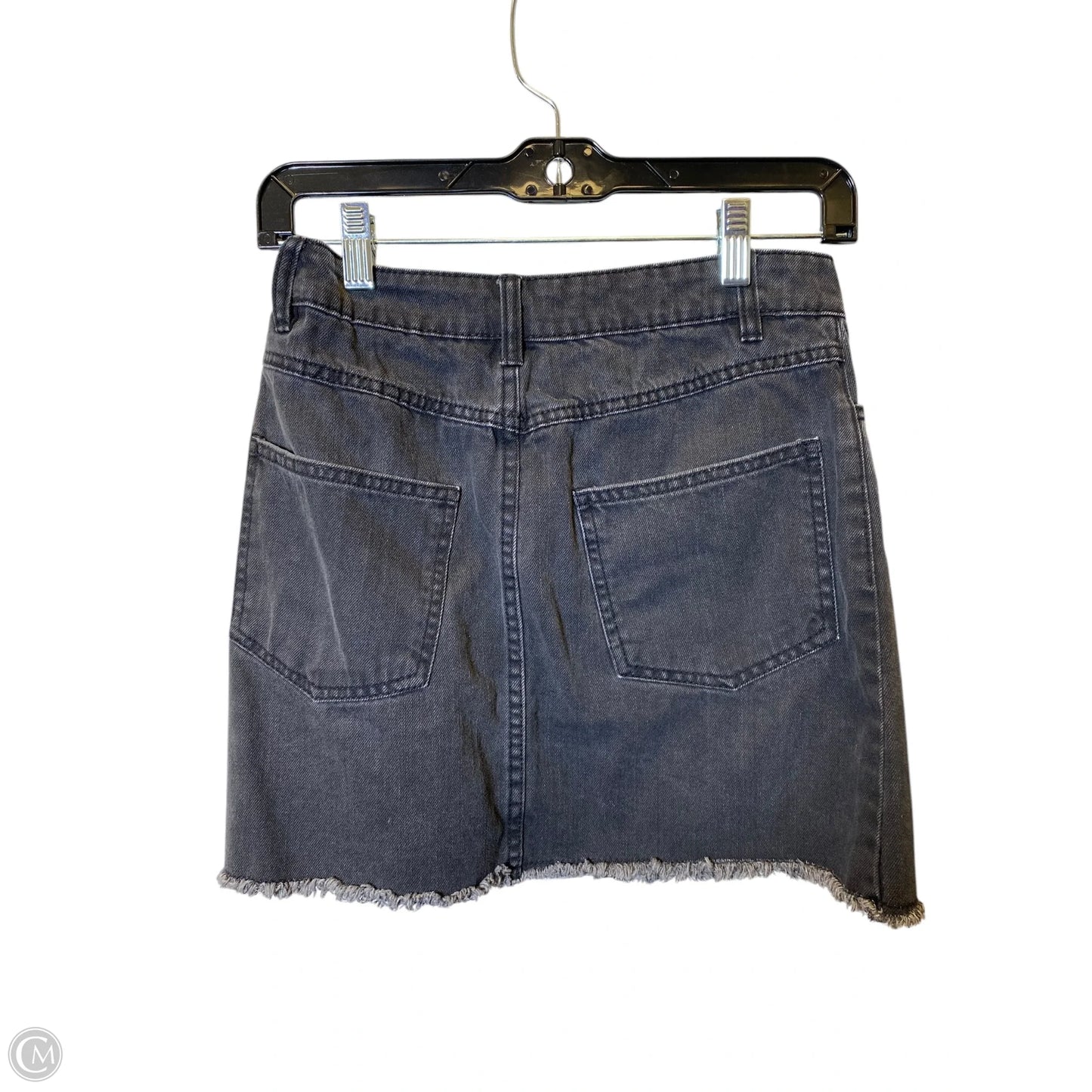 Skirt Mini & Short By Forever 21 In Black Denim, Size: S