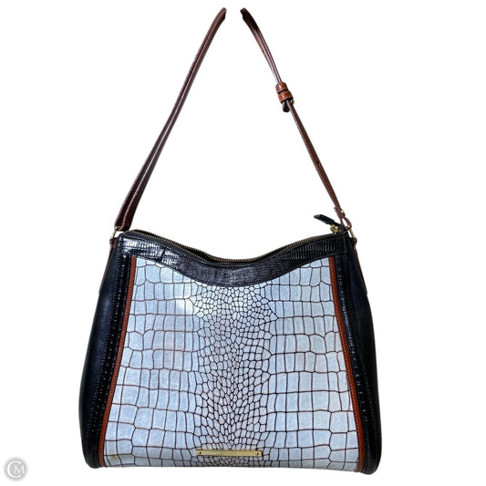 Handbag Designer By Brahmin, Size: Medium